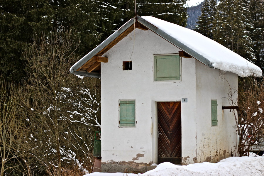 cute house in canazei