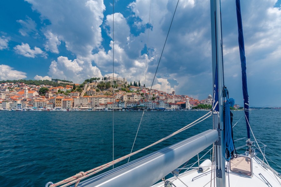 sailboat at croatia travel for free work abroad