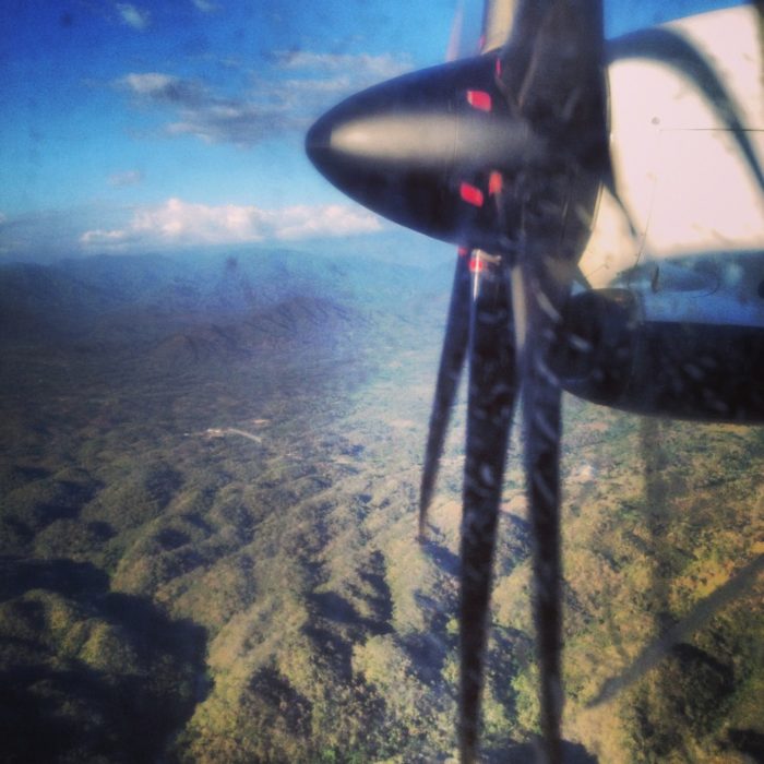 A flight from Huatulco to Mexico City. ThatWanderlust